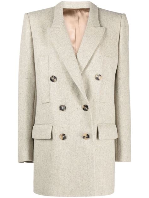 Buy Isabel Marant Toile Floyd Coat Nude Neutrals At Off