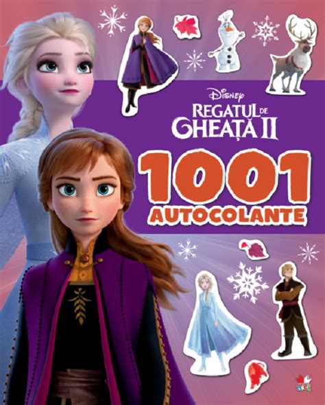 Disney Regatul De Gheata 2 1000 De Autocolante PDF Autor MsBook Ro