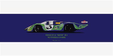 Porsche 917 Lh Martini Nr 3 The Psychedelic 24 Hours Gpbox