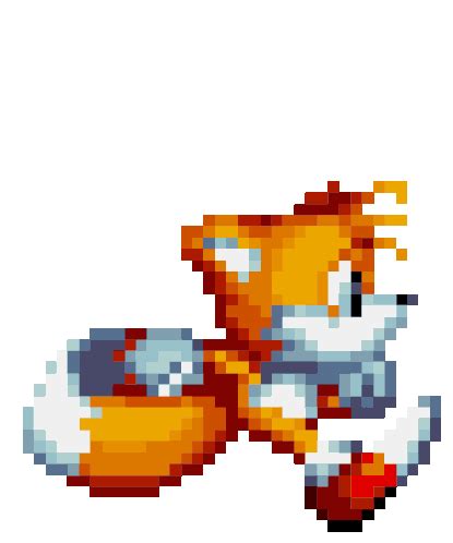 Tails Sonic Tails Sticker - Tails Sonic Tails Tails The Fox - Discover & Share GIFs