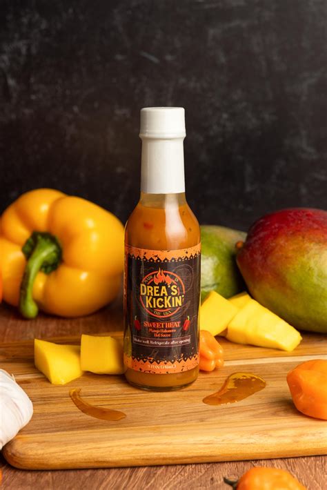 Drea's Kickin' Sweet Heat Hot Sauce – Drea's Kickin' Kitchen LLC