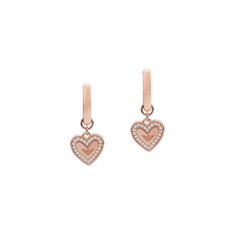 Emporio Armani Jewellery Emporio Armani Sentimental Rose Gold Sterling