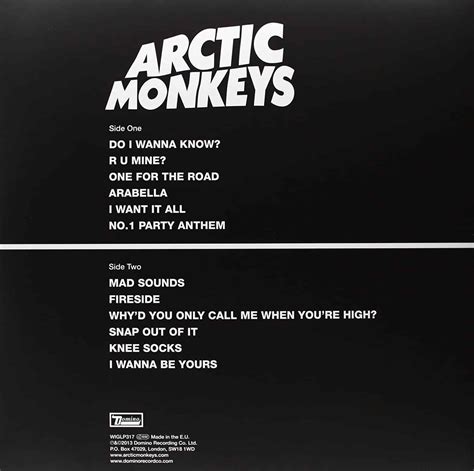 Arctic Monkeys "AM" Vinyl - AV Luxury Group