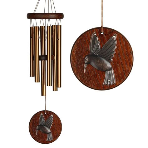 Woodstock Chimes Signature Collection Woodstock Habitats Chime Teak