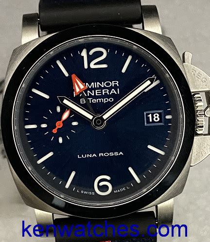 Ken S Watches Panerai Z Luminor Quaranta Bitempo Luna Rossa Pam