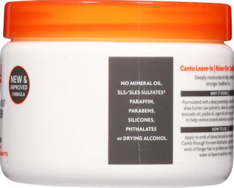 Cantu® For Men Shea Butter Leave In Rinse Out Conditioner 13 Oz Kroger