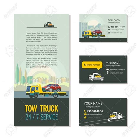 Transport Business Cards Templates Free