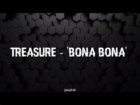 Treasure Bona Bona Song Lyrics Youtube