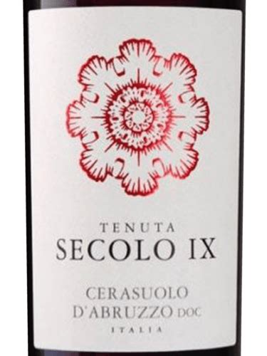 Tenuta Secolo Ix Cerasuolo D Abruzzo Vivino Us