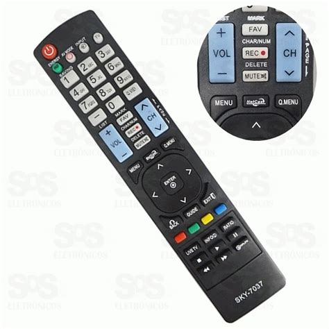 Controle Remoto LG LCD Netflix E Prime Video XH 9053