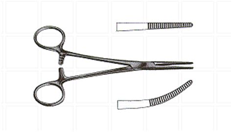 Kelly Forceps Hemostatic Forceps Straight Surgical Forceps Medtek