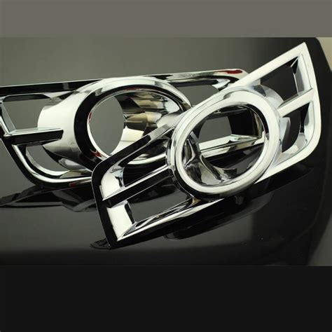 Abs Chrome Upgrade Car Front Fog Lamps Cover Fog Lights Covers Fog