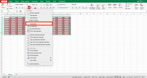 Cara Membuat Garis Kolom Di Excel