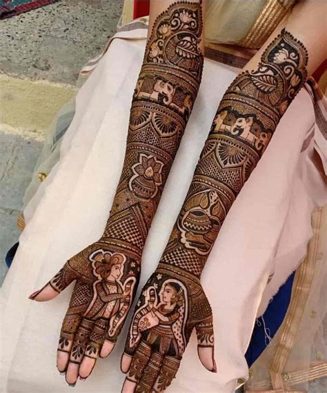 Rajasthani Bridal Mehndi Designs For Full Hands