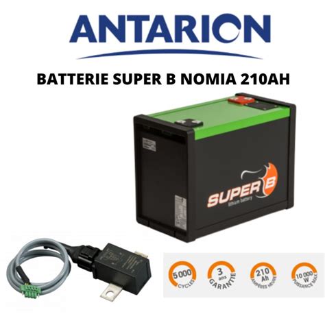 Antarion BATTERIE SUPER B NOMIA 210AH