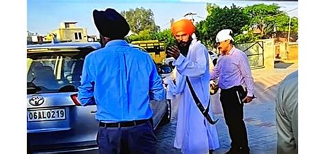 Amritpal Singh Arrested From Punjabs Rode Village Hello Tricity