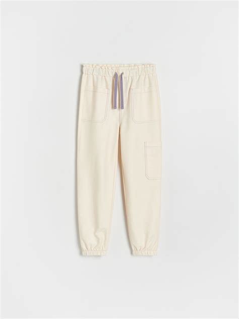 Jersey Trousers Color Nude RESERVED 699BF 02X