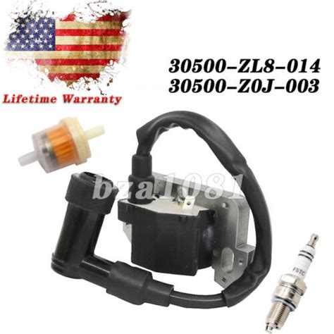 Ignition Coil For Honda Gc160 Gc190 Gcv160 Gcv190 30500 Z0j 004 30500