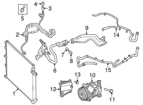 2015 Chrysler 200 Hvac Heater Hose 68104966ab Mopar Parts Canada