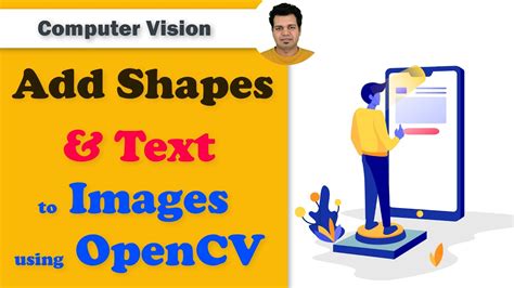 Add Various Shapes To An Image Using Python Opencv Add Text To An