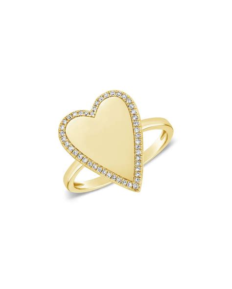 Buy SABRINA DESIGNS 14k 0 11 Ct Tw Diamond Heart Ring Nocolor At 49