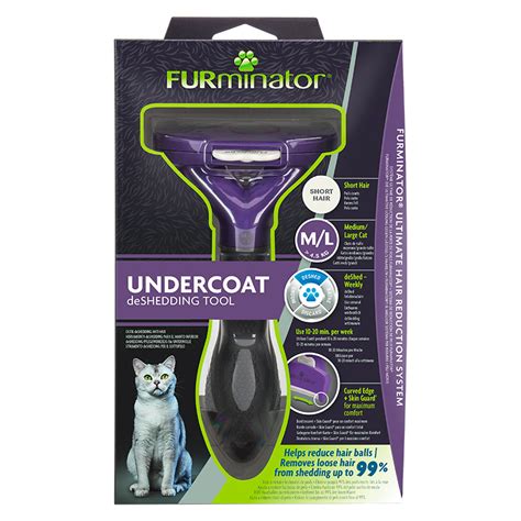 Furminator Deslanador Para Gato Mediano Preventiva