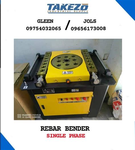 REBAR BENDER, Commercial & Industrial, Construction Tools & Equipment ...