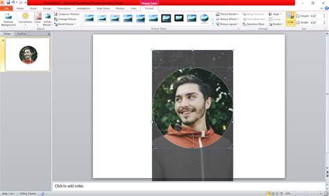 Come Ritagliare Unimmagine In Un Cerchio Perfetto In Powerpoint