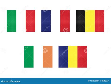 What Flag Is Blue Yellow And Red Vertical Stripes