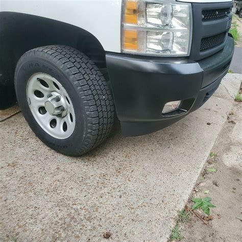 Bumper End Caps Set For 2007 2013 Chevy Silverado 1500 Fog Light Holes