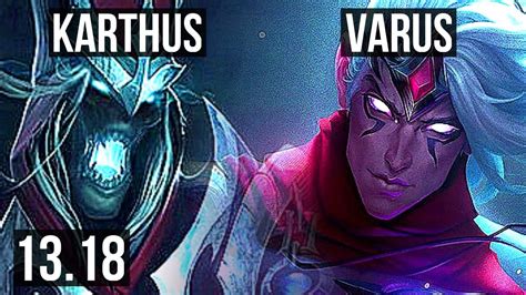 KARTHUS Lulu Vs VARUS Vel Koz ADC 1200 Games 9 2 10