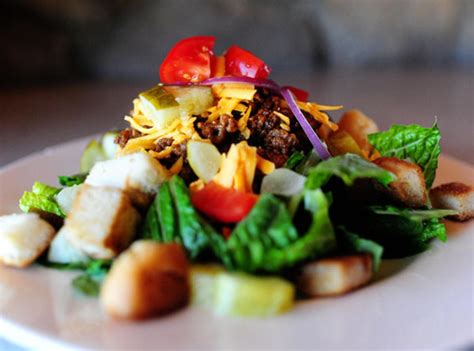 Cheeseburger Salad Recipe Just A Pinch Recipes