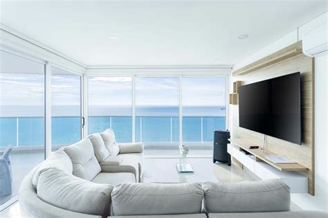 Luxury Seaside Villa with Modern Interior DesignFree Stock Photo