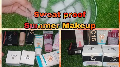 Long Lasting Summer Makeup Challenge 100 Sweat Proof Oil Control