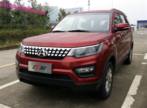 Spy Shots Changan Cx Suv Is Naked From All Sides In China