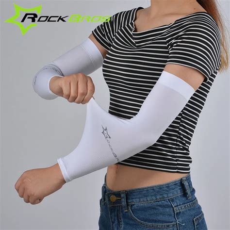 ROCKBROS Summer Men's Women's Arm Sleeves For Sun Protection Cycling ...