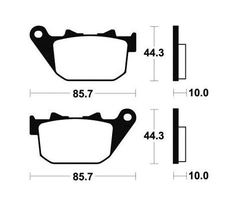 Gesinterte Bremsbel Ge Mr Kompatibel Mit Harley Davidson Xl