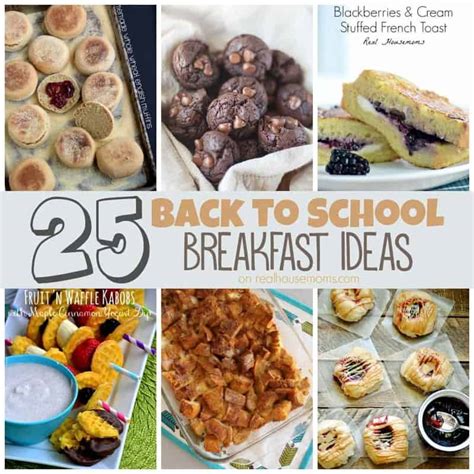 25 Back to School Breakfast Ideas ⋆ Real Housemoms