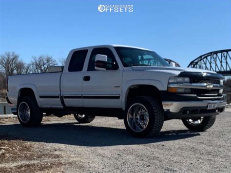 2002 Chevrolet Silverado 2500 HD With 20x12 51 Cali Offroad Gemini And