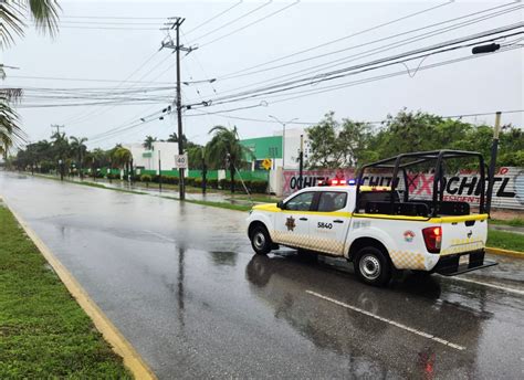 Intensifican Los Operativos Viales Por Las Lluvias En Canc N