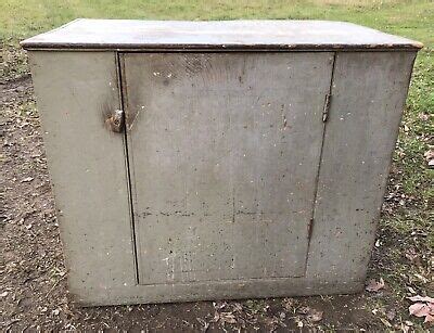 Antique S Country Farmhouse Cupboard Wide Single Boards Rustic