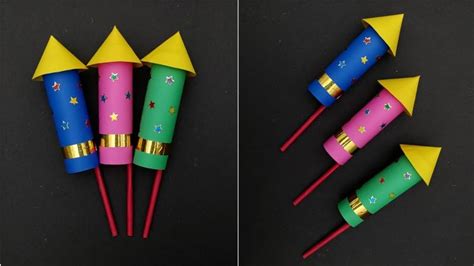 How To Make A Paper Rocket DIY Paper Rocket Diwali Rocket Paper