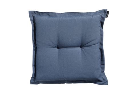 Madison Hocker Kussen Panama Safier Blue 50x50cm