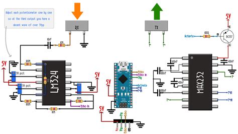 Ultrasonic Arduino Schematic