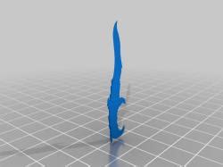 elderflame dagger 3d models 【 STLFinder