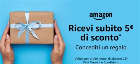 Ecco Un Buono Sconto Da 5 Su Amazon Italia Per Acquisti Di Almeno 25