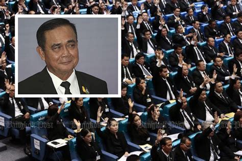 Bangkok Post House Senate Elect Prayut Thailands New Prime Minister