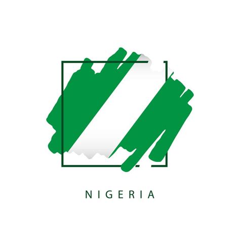 Nigeria Clipart Transparent PNG Hd, Nigeria Brush Logo Vector Template ...