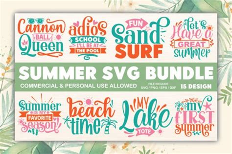 Summer SVG Bundle Graphic By Crafthome Creative Fabrica