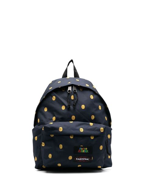 Eastpak Super-mario Padded Backpack In Blau | ModeSens